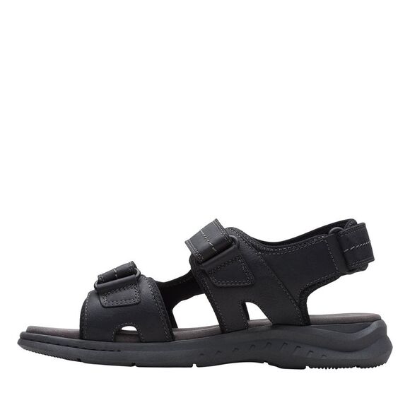 Clarks Mens Walkford Walk Black Shoes (NWT) - Picture 5 of 6